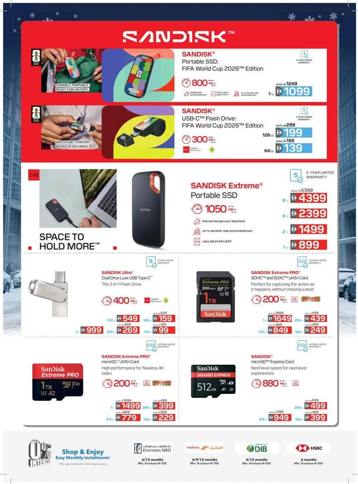 Sharaf DG Subzero Fiesta Offers
