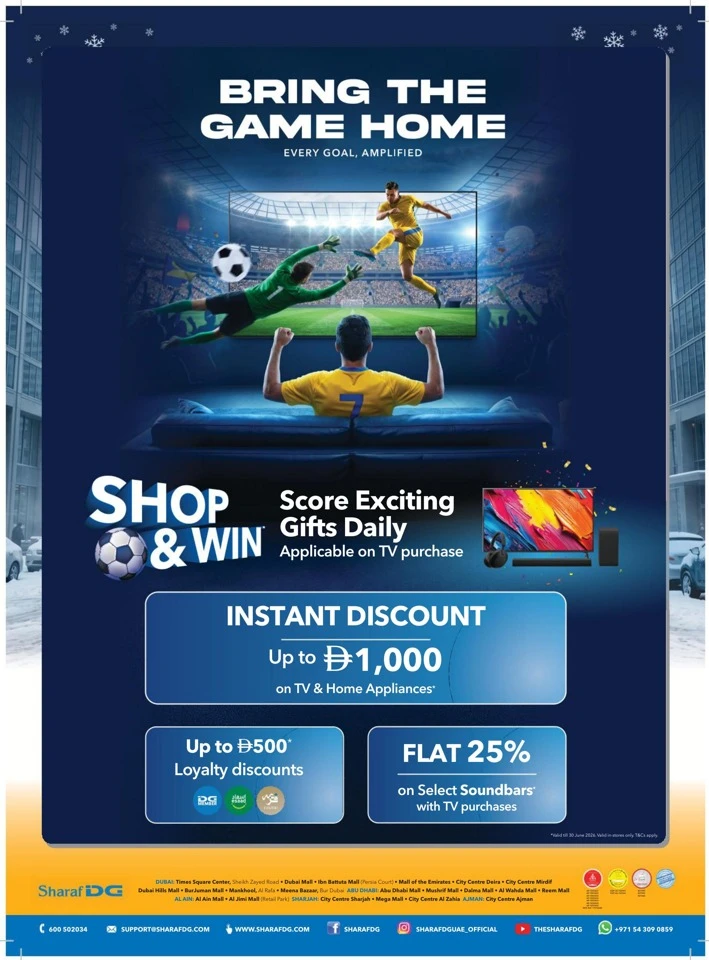 Sharaf DG Subzero Fiesta Offers