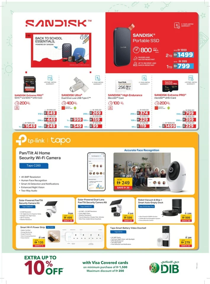 Sharaf DG Back To School Deal