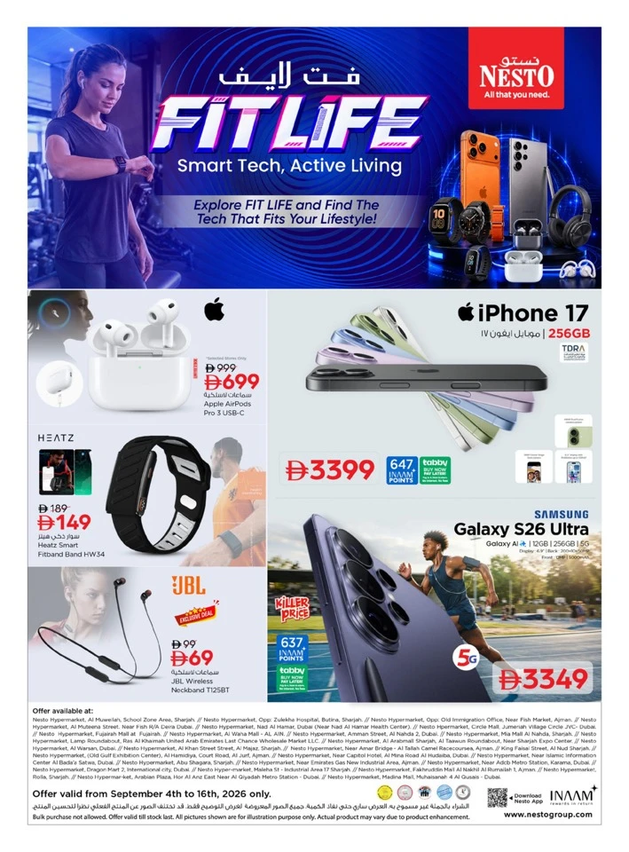 Nesto Fit Life Promotion