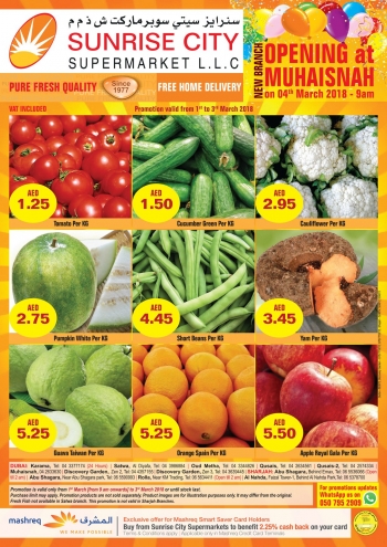 Sunrise City Supermarket Weekend Offers