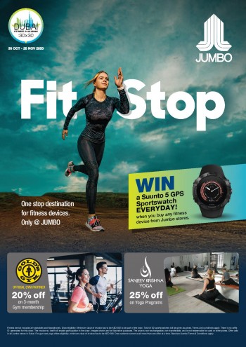 Jumbo Electronics Fit Stop Offers