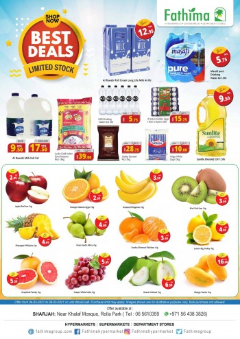 Fathima Sharjah Best Deals