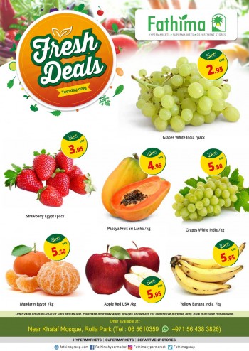 Fathima Sharjah Fresh Deals 09 March 2021