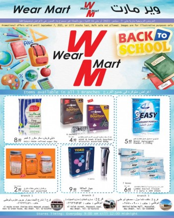 Wear Mart Back To School Offers
