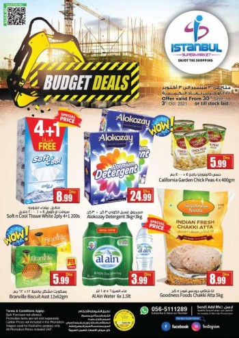 Istanbul Supermarket Budget Deals