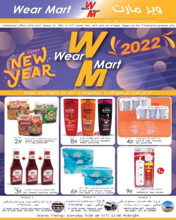 Wear Mart Happy New Year