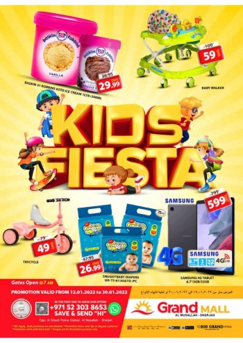 Grand Mall Kids Fiesta Offers