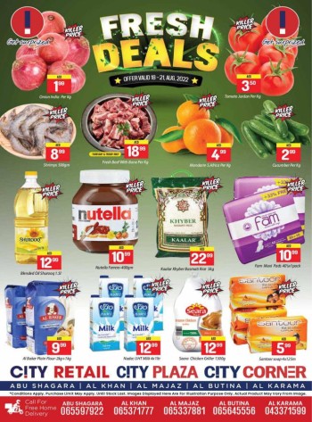 City Centre Fresh Deals 18-21 August