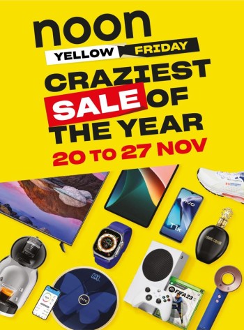 Noon Yellow Friday Sale