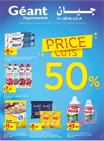 Geant Price Cuts Sale