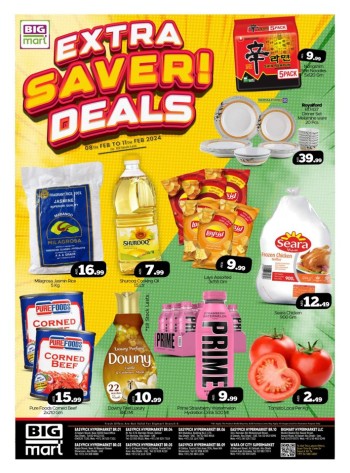 Big Mart Extra Saver Deals