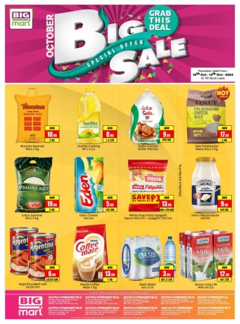 Big Mart October Big Sale