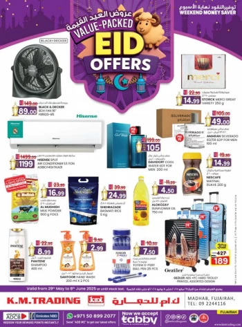 K M Trading Value Packed Offers
