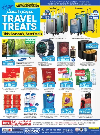 K M Trading Travel Treats