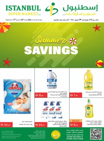 Istanbul Supermarket Summer Savings