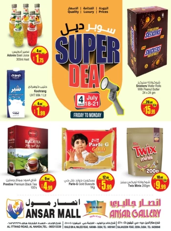 4 Days Super Deals