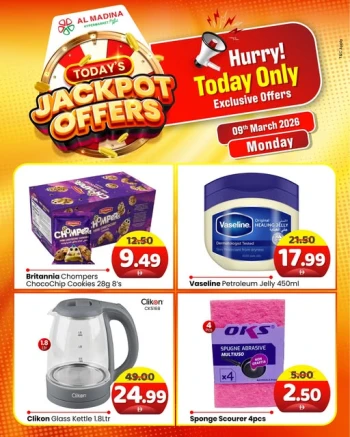 Al Madina Jackpot Offer 09 March 2026