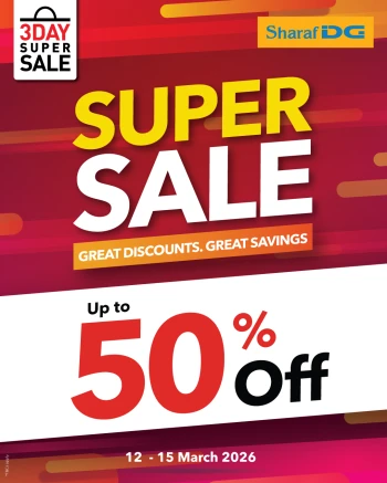 Sharaf DG Super Sale Offer