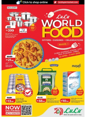 Lulu Dubai & Northern Emirates World Food Offer