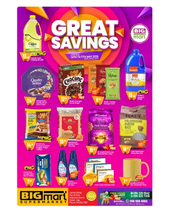 Big Mart Great Savings Offer