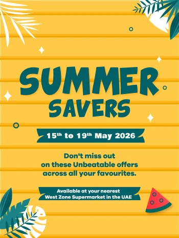 West Zone Summer Savers Offer
