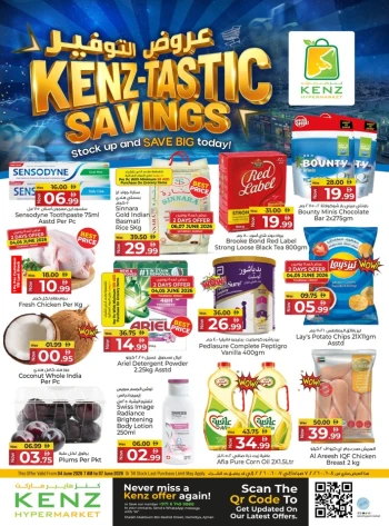 Kenz Tastic Savings Offer