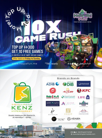 Kenz Tastic Savings Offer